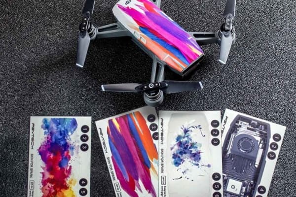 DJI CP.QT.00000390.01, Klistremerkesett, PVC, Flerfarget