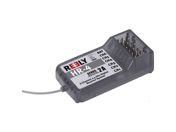 Reely HR-6 6-kanavainen vastaanotin 2,4 GHz Liitinjärjestelmä JR