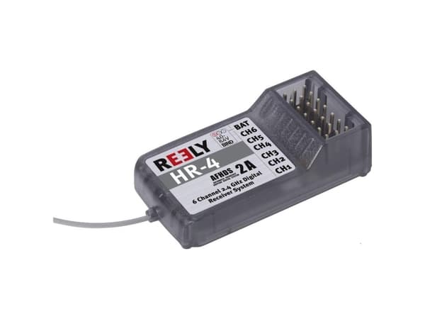 Reely HR-6 6-kanavainen vastaanotin 2,4 GHz Liitinjärjestelmä JR