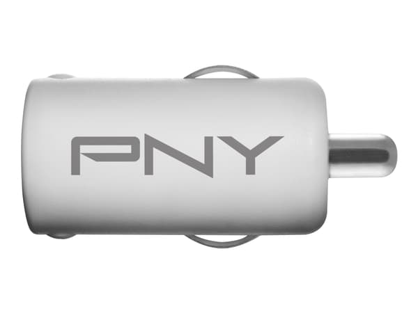 PNY P-P-DC-UF-W01-RB, Auto, Tupakansytytin, 5 V, Valkoinen