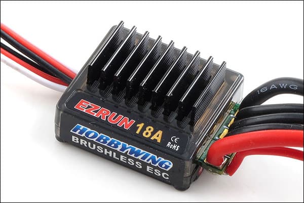 Hobbywing EZRUN-18A, svart