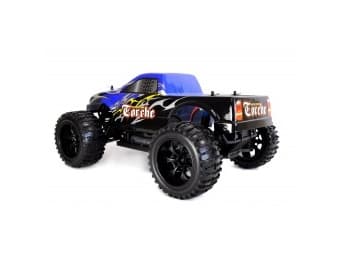 Amewi Torche - Monsteriauto - Sähkömoottori - 1:10 - Ajovalmis (RTR) - Sininen - All-wheel drive (22032)