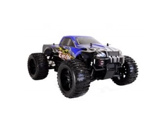 Amewi Torche - Monsteriauto - Sähkömoottori - 1:10 - Ajovalmis (RTR) - Sininen - All-wheel drive (22032)