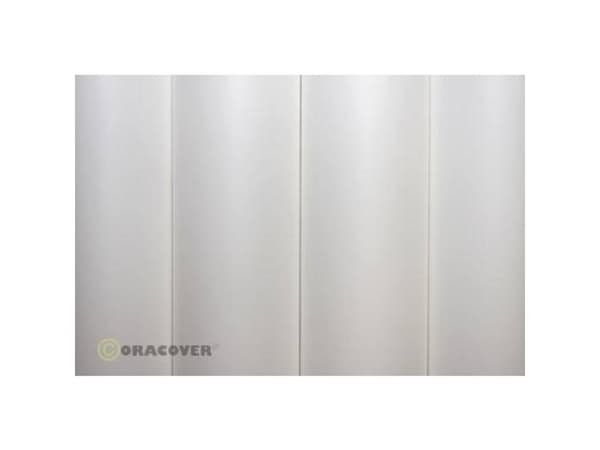Oracover 10-010-010, Strykbar dekkfilm, Polyester, Hvit