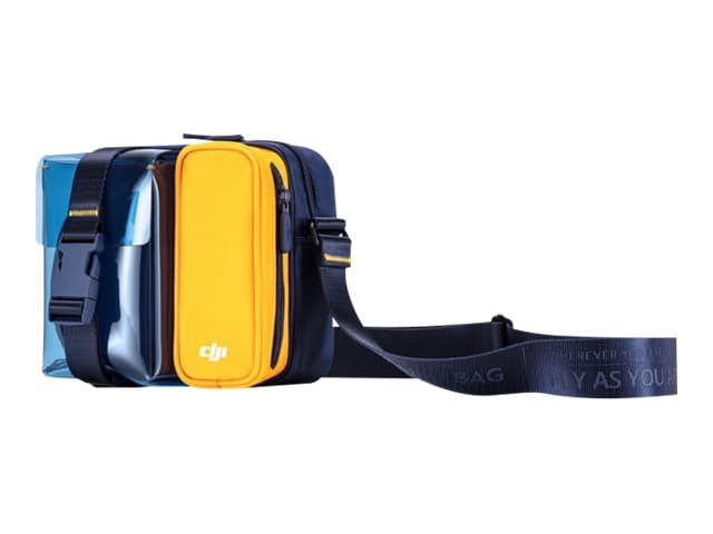 DJI Mini Bag - Bæretaske til opladningsstation/drone - polyester, PVC - blå, gul - för Mavic Mini