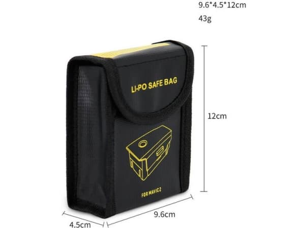 Multicopter-flybatteri safety-bag Reely RE-6624324 Passer til DJI Mavic Pro, DJI Mavic 2 1 stk