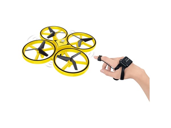 Denver 2,4 GHz drone med unik håndkontroller, VTOL-fly (Vertical Take Off and Landing), 600 mAh, 293 g