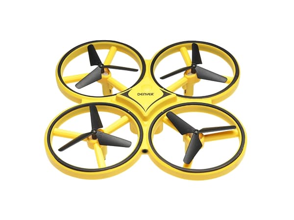 Denver 2,4 GHz drone med unik håndkontroller, VTOL-fly (Vertical Take Off and Landing), 600 mAh, 293 g