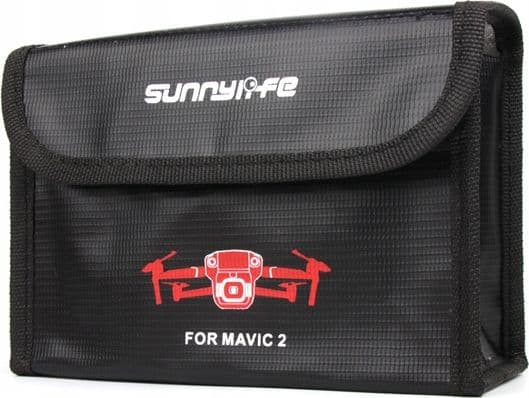 SunnyLife Carrying Case 3x Battery For Dji Mavic 2 Pro/Zoom - Fireproof