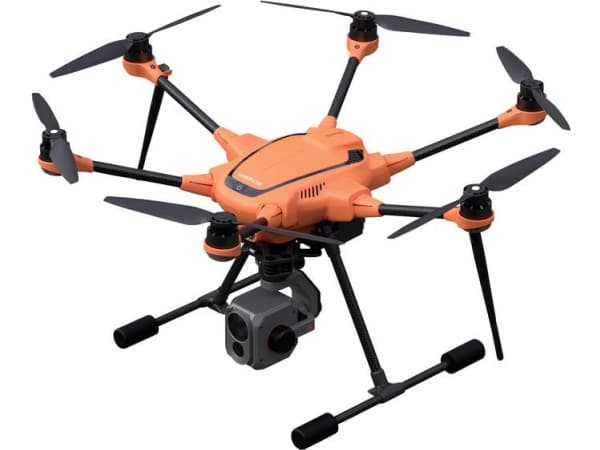 Yuneec H520E RTF, ST16E, 2 Akkus, EU Hexacopter RtF Professionelt Orange, Sort
