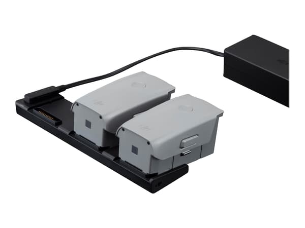 DJI Battery Charging Hub - Batterilader - 3 utgangskontakter - svart