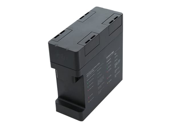 DJI Battery Charging Hub - Batterilader - 3 utgangskontakter - svart