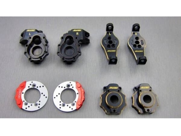 Samix SAM-trx4-4412C4 Tuning SAMIX TRX-4 brass cnucle & hub carrier & portal cnucle cover SAMtrx4-4412C4