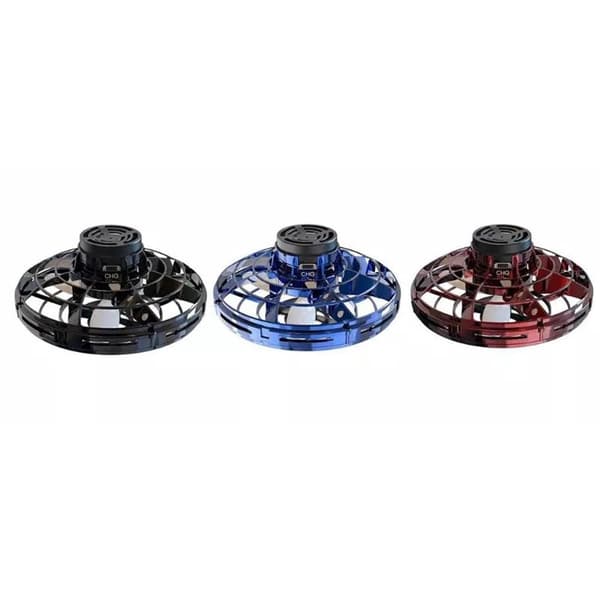 Effektfull Flygande Spinner Fidget Toy Drönare LED-Ljus