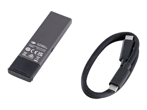 DJI PROSSD - SSD - 1 TB - ekstern (USB-C pluggtilkobling) - for DJI Ronin 4D
