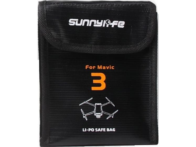 SunnyLife Holster Pouch Case Dji Mavic 3 Fireproof/For 2 Batteries/M3-dc105-2