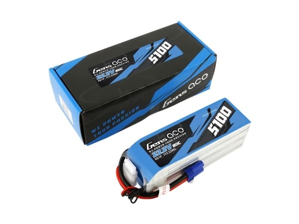 Gens ace GEA6S510080E5, Batteri