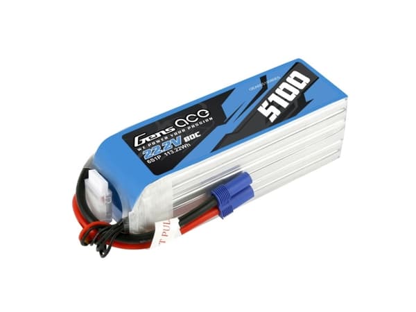 Gens ace GEA6S510080E5, Batteri