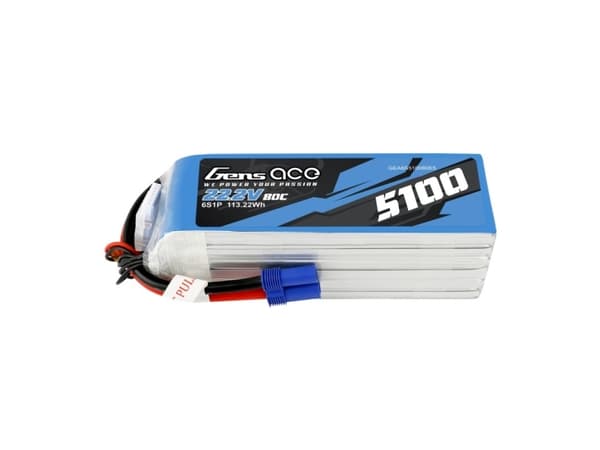 Gens ace GEA6S510080E5, Batteri