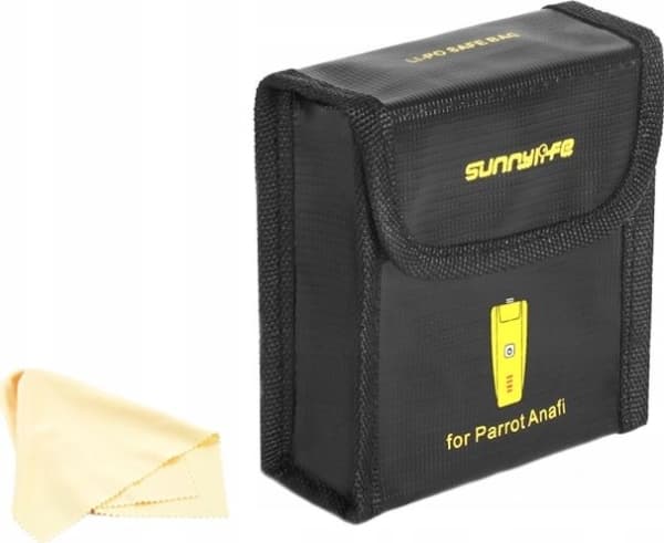 SunnyLife carrying case for 2x Parrot ANAFI battery - Fire resistant