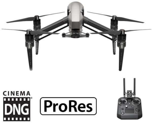 DJI Inspire 2 Raw + licenses + cendence