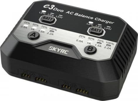 SkyRC e3 Duo 2 x 20W lader