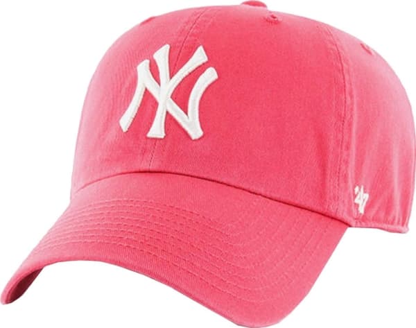 47 Merke 47 Brand New York Yankees Clean Up Cap B-RGW17GWSNL-BE Czerwone One size