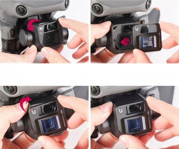 Ulanzi Anamorfinen objektiivi 1.15x / DJI Mavic 3 / SKU 2869