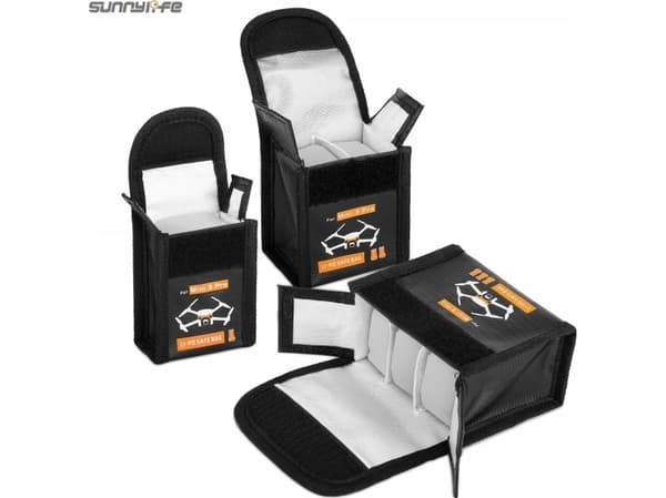 SunnyLife LI-PO ETUI FALL - 3x BATTERI för DJI MINI 3 PRO