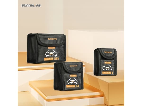 SunnyLife LI-PO ETUI FALL - 3x BATTERI för DJI MINI 3 PRO