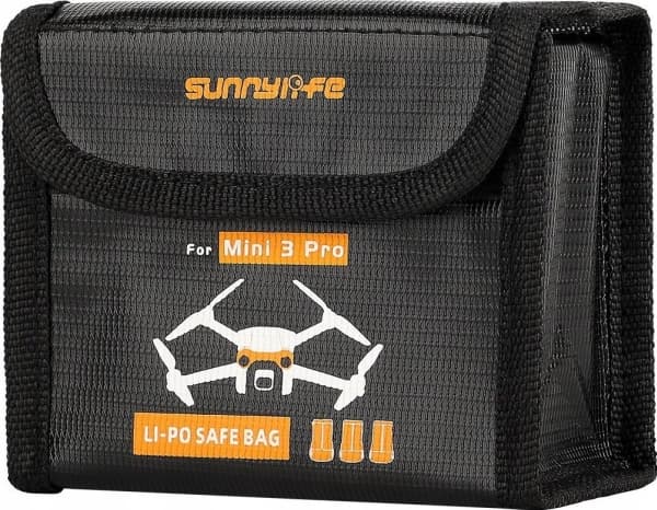 SunnyLife LI-PO ETUI FALL - 3x BATTERI för DJI MINI 3 PRO