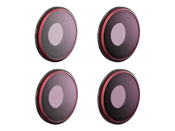 PGYTECH Professional - Filtersett - sirkulær polarisator / nøytral tetthet 8x - 64x - for DJI Osmo Action 3, Osmo Action 3 Adventure Combo Bundle