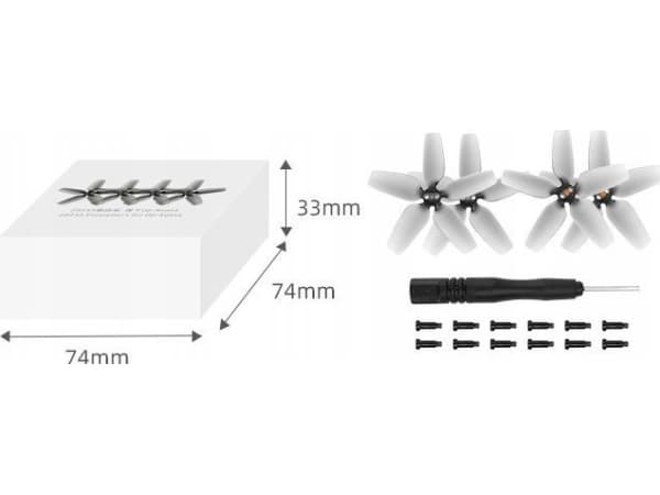 SunnyLife Propellrar Propellrar 4 st för Dji Avata / Röd / 2925s-2-r