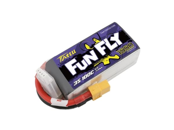 Batteri Tattu Funfly 1550mAh 11,1V 100C 3S1P