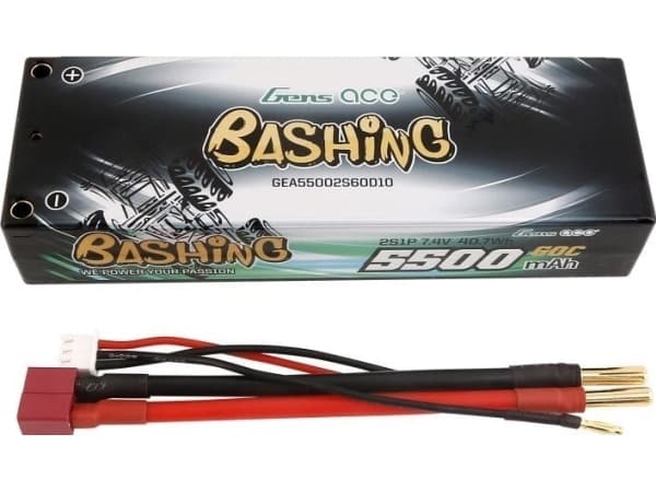 Gens ace GEA55002S60D10, Batteri, Svart