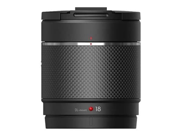 DJI - Objektiv - 18 mm - f/2.8 DL ASPH - DL - for Zenmuse X9 Sort