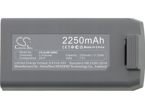 Cameron Sino akku tyyppi Cp.ma.00000326.01 Dji Mavic Mini 2 / Mini Se / Cs-djm120rc varten