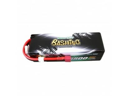 Gens ace 5500mAh 11.1V 3S1P 60C HardCase 15# car Lipo Battery with T-plug, Battery, Black