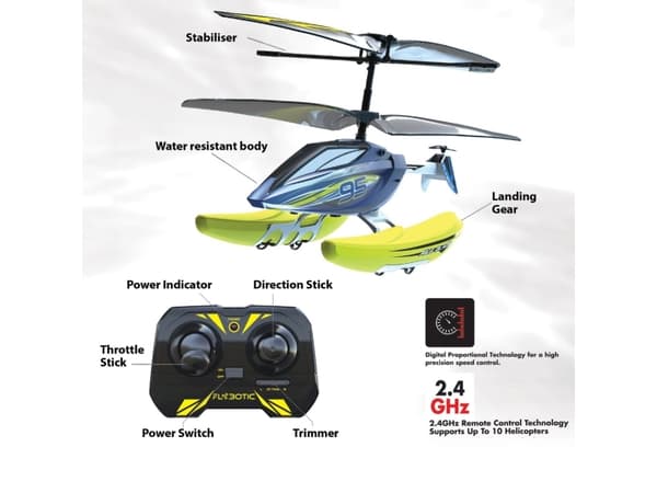 Flybotic Aqua Blaze - kauko-ohjattava helikopteri