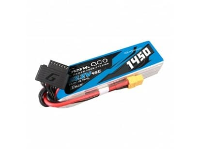 Gens ace G-Tech 1450mAh 22.2V 45C 6S1P Lipo Battery Pack with XT60 Plug, Battery