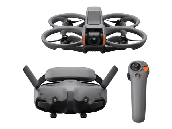DJI Avata 2 Fly More Combo - FPV-drönare - Wi-Fi Svart