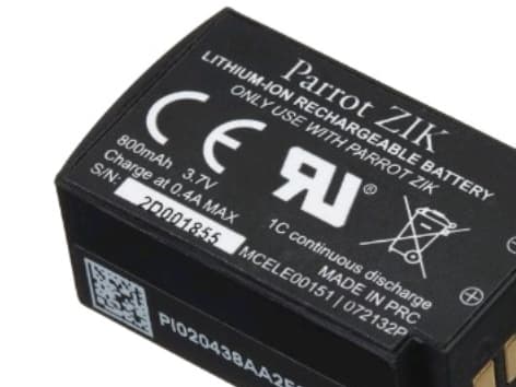 Parrot PF056001AA, Batteri, Svart