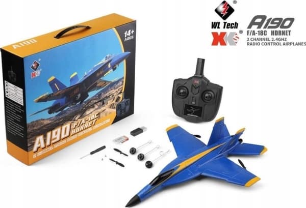 Majorette Airplane R/C-tilbehør trygt høst 101431