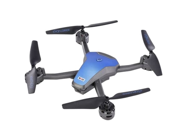 Reely Marathon Quadrocopter RtF Begynder, Kamerafly Blå (metallic)