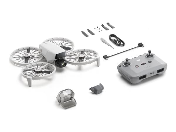 DJI Flip - Drönare - USB Svart, Vit