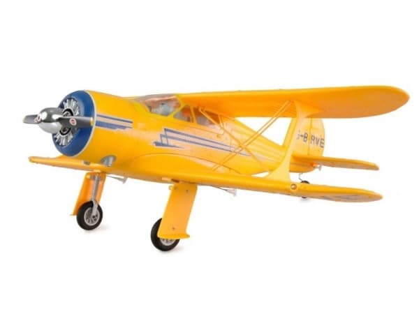 Amewi-drivet flygplan AMXflight Beech D17s Yellow 3D 6G RTF (24144)