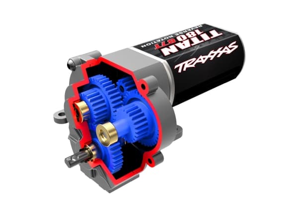 Traxxas 9791X, Voimansiirto, Musta