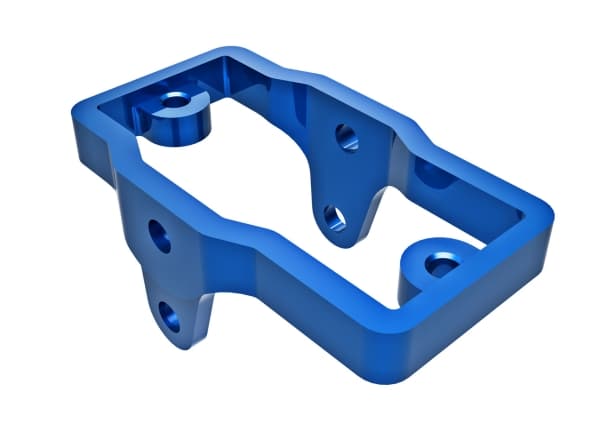 Traxxas TRX-9739-BLUE, Servofäste, Gjuten aluminium, Blå