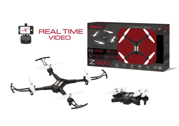 SYMA R/C SAMMENLEGGBAR DRONE MED KAMERA LENGDE 30 CM