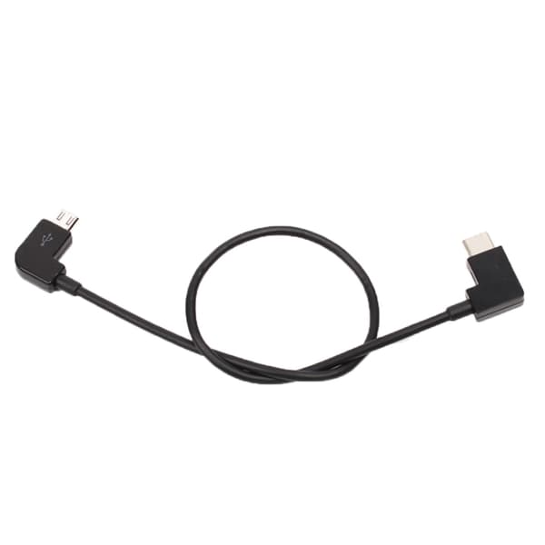 Micro-USB-USB-C-kaapeli DJI Mavic Pro &amp; Spark -kaukosäätimelle - 30 cm - 30 cm